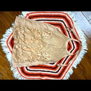 High neck tank top w/ back out!